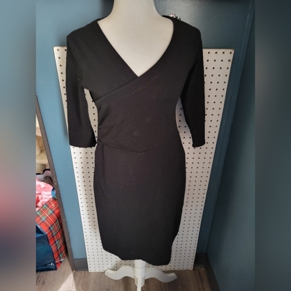 Fig Made in Canada size Medium black dress
